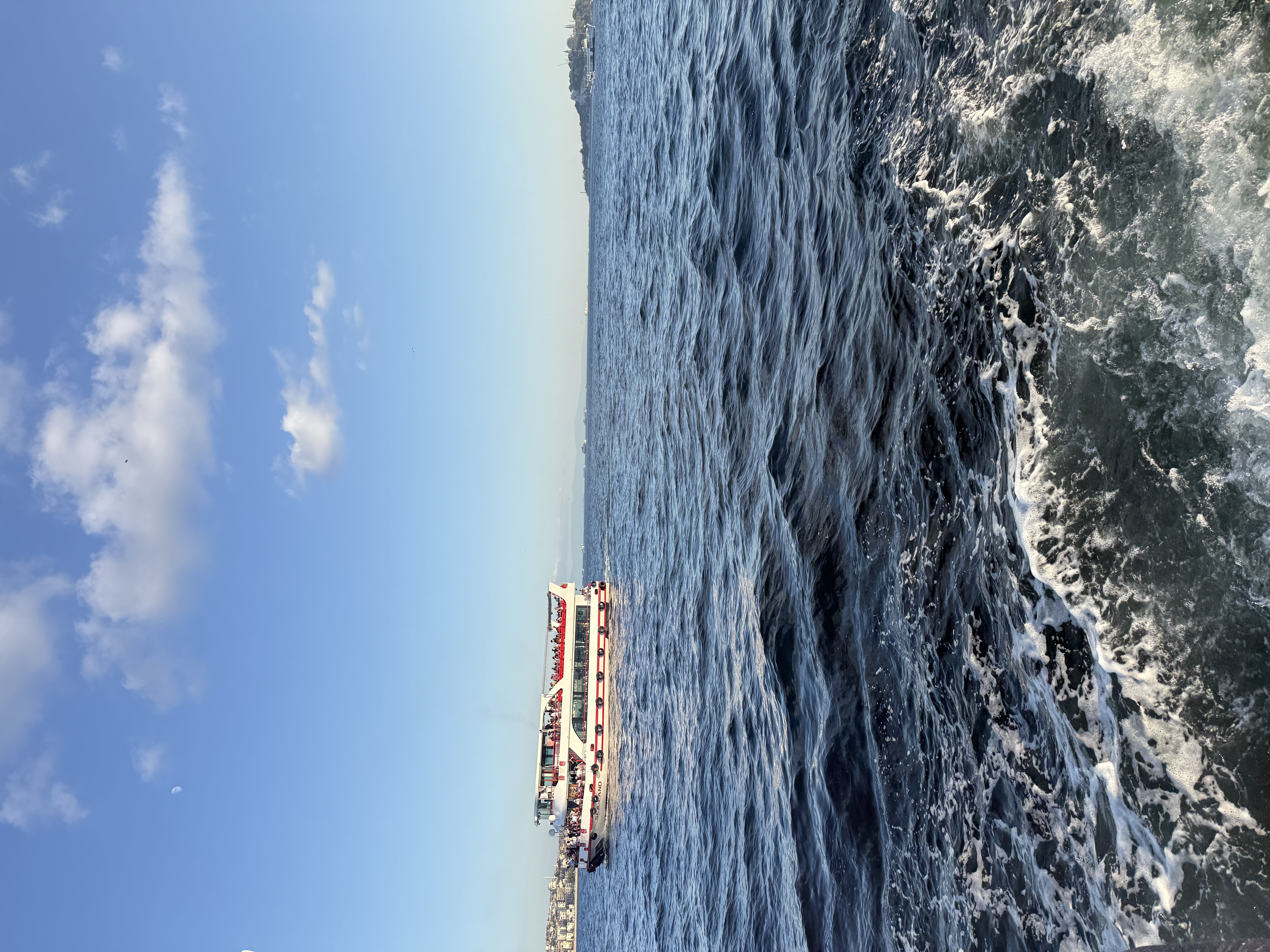 Boat ride in Istanbul