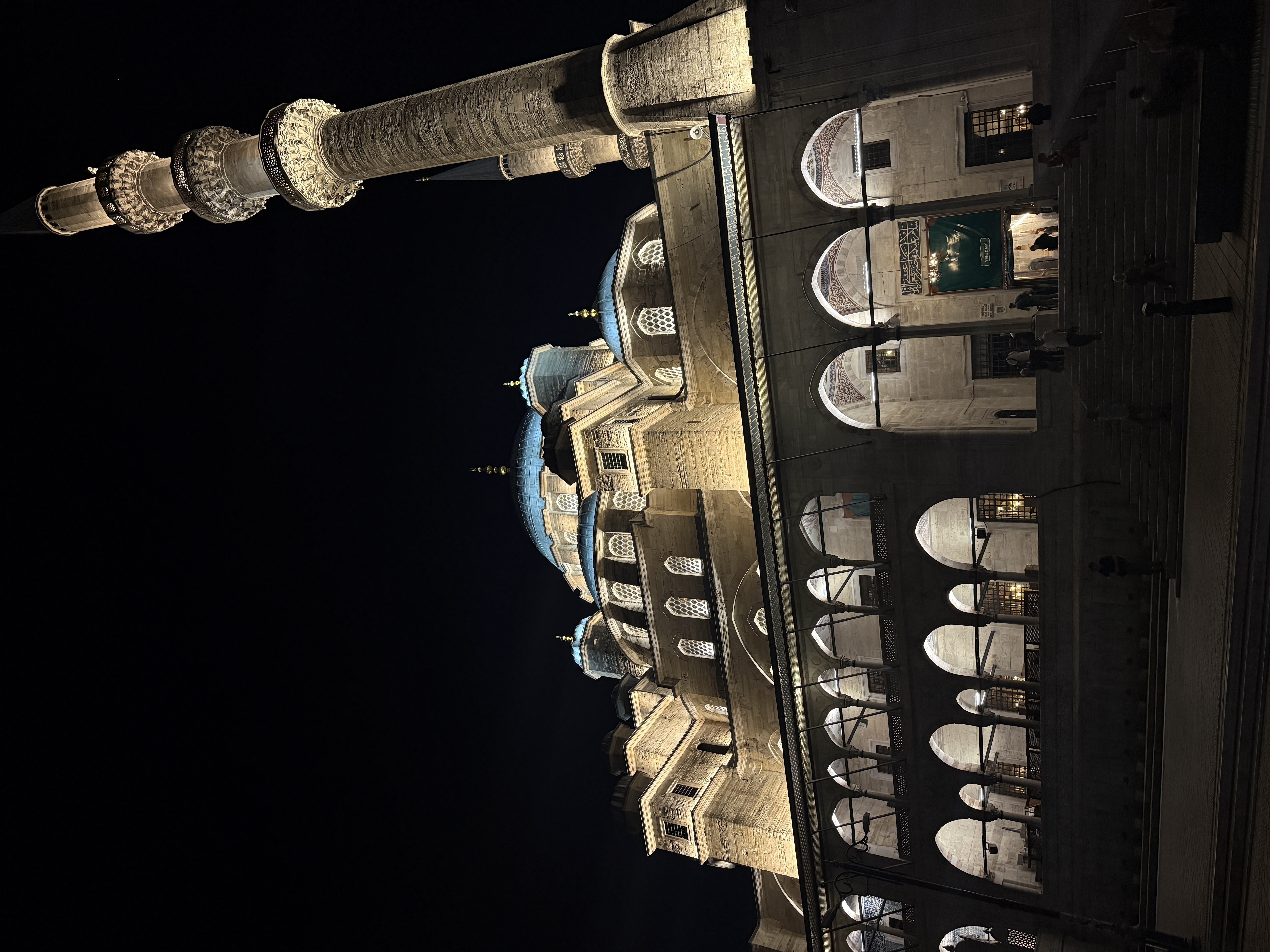 Mosque in Istanbul at night