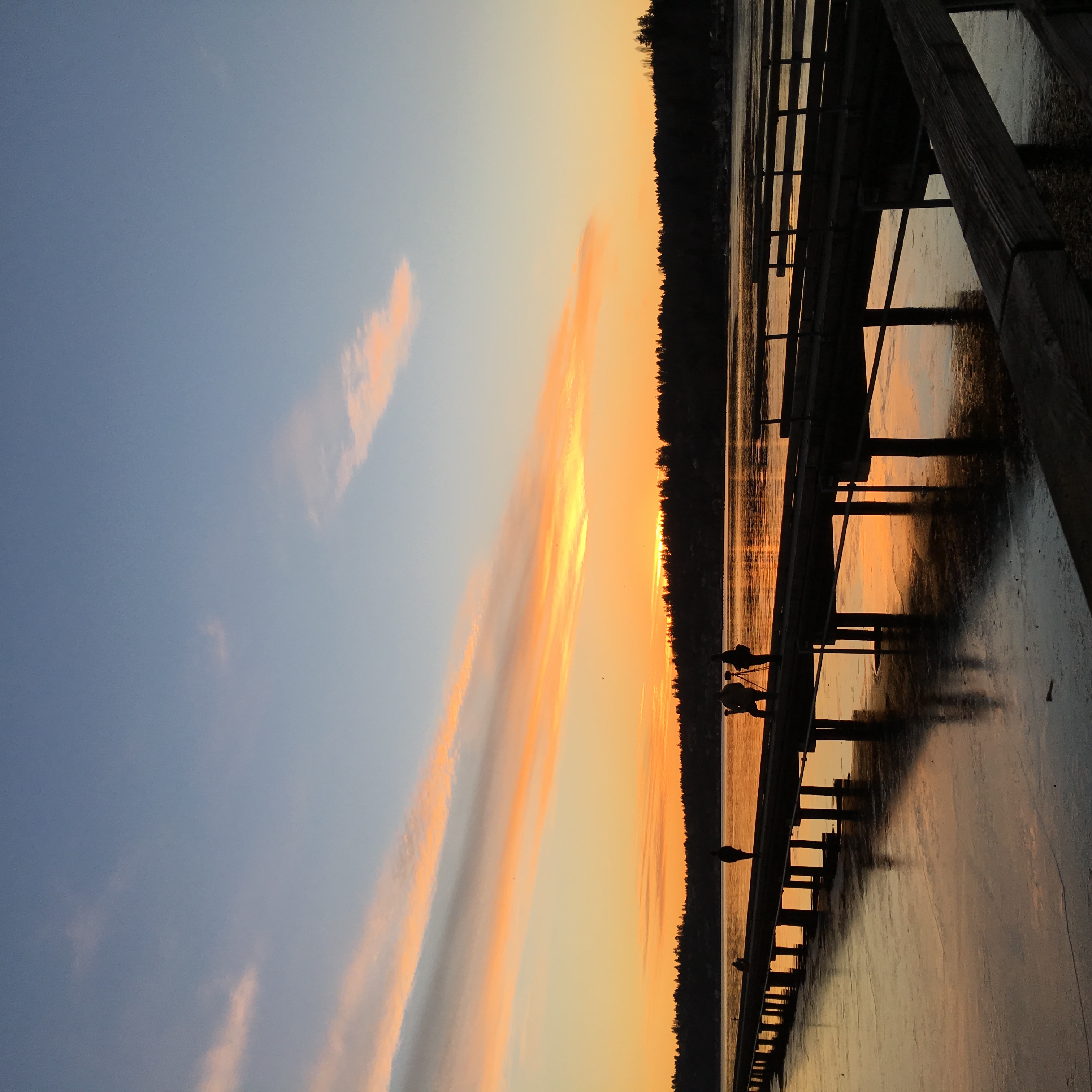 Sunset at Juanita Beach