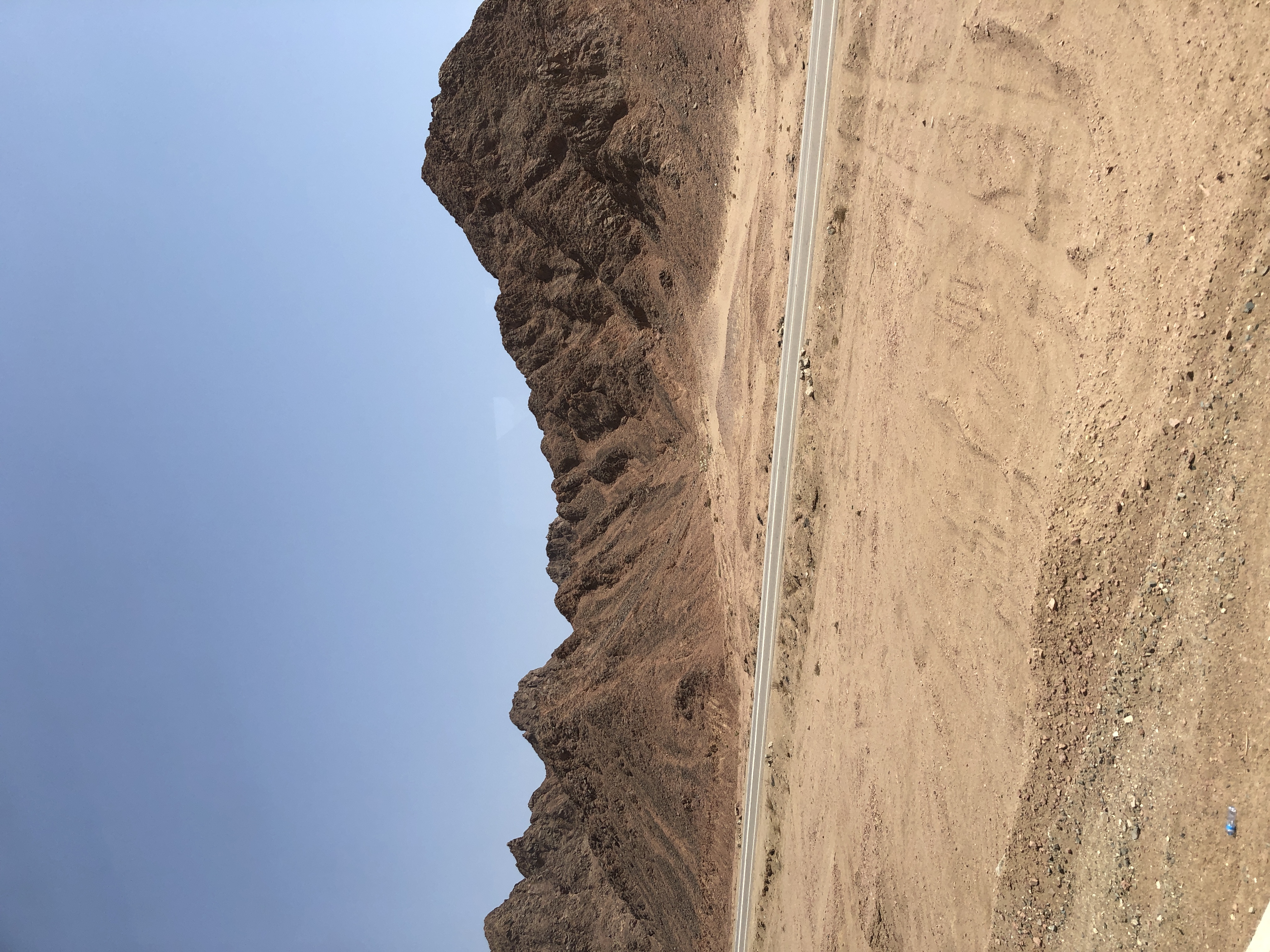 Sinai mountains in Egypt